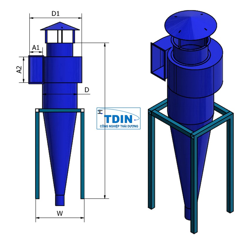 xyclone lọc bụi